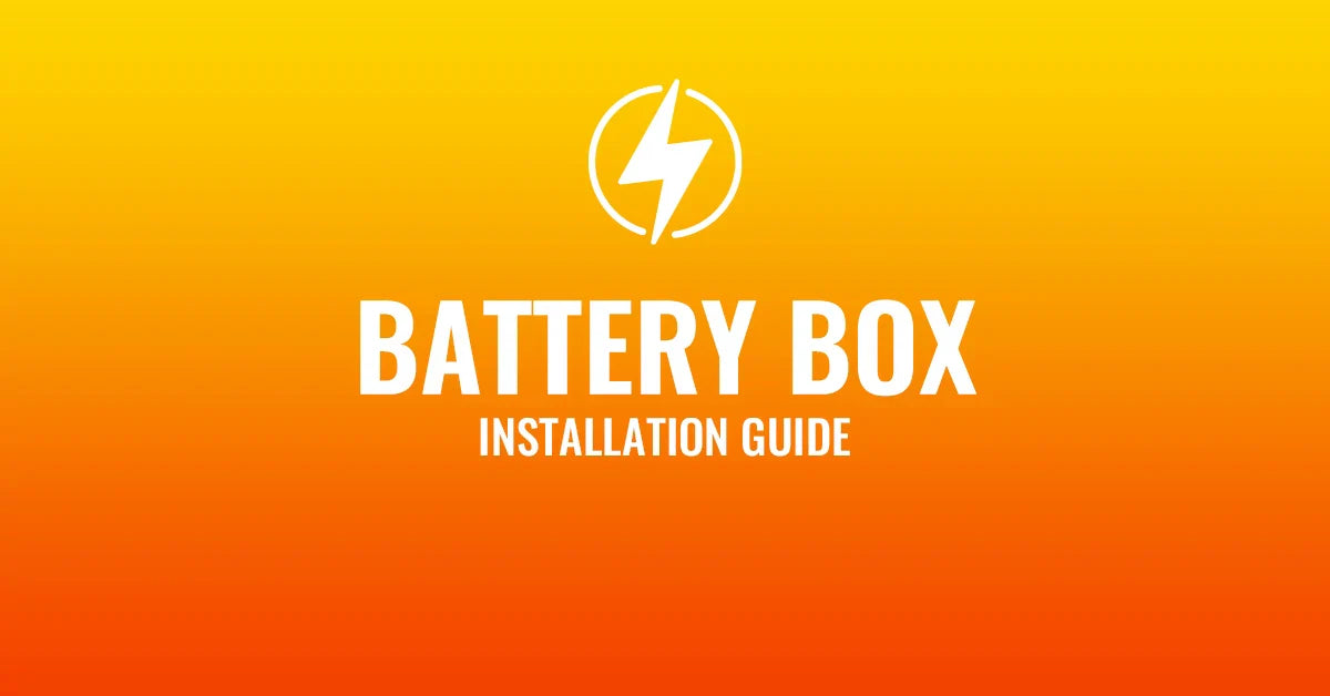 Battery Container Installation Battery Box Installation Guide – LUOWARE x LUORISE