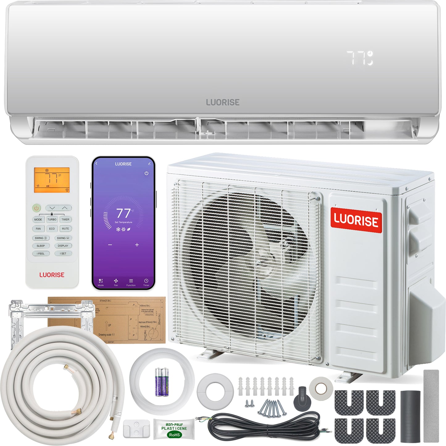 LUORISE Mini Split Air Conditioner L01