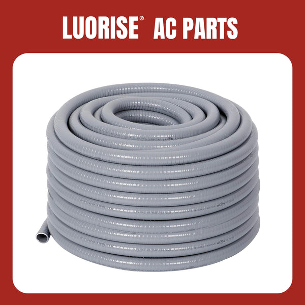 LUORISE 1/2-Inch Flexible Non-metallic Liquid-Tight Electrical Conduit 100FT